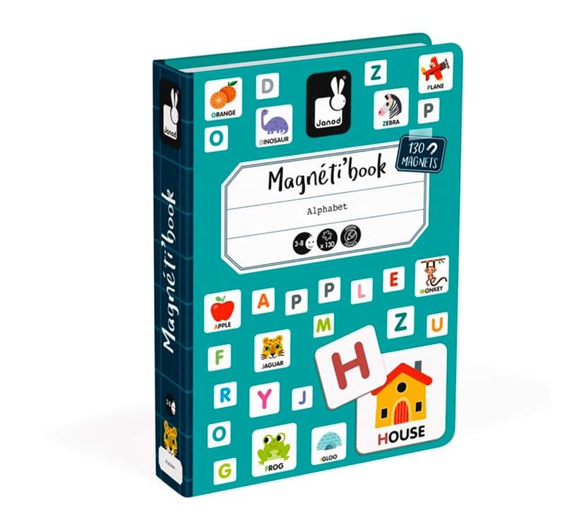 MagnetiBook Alfabeto en inglés Janod - manodesantaoficial