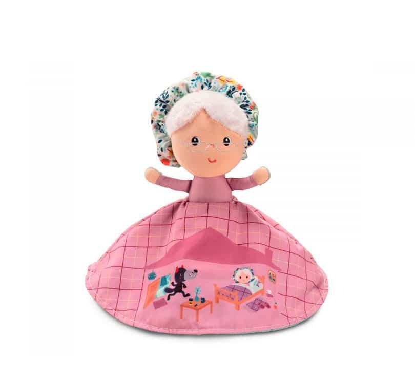 Marioneta reversible Caperucita Lilliputiens - manodesantaoficial
