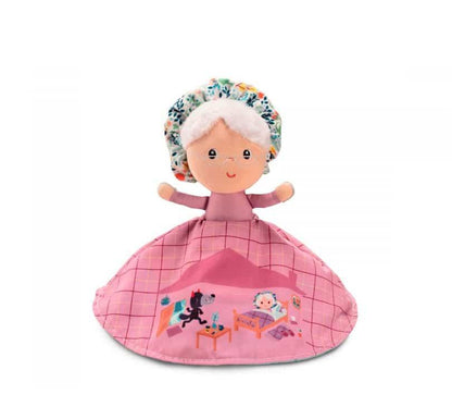 Marioneta reversible Caperucita Lilliputiens - manodesantaoficial