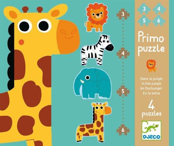 Puzzle evolutivo "En la jungla" Djeco - manodesantaoficial