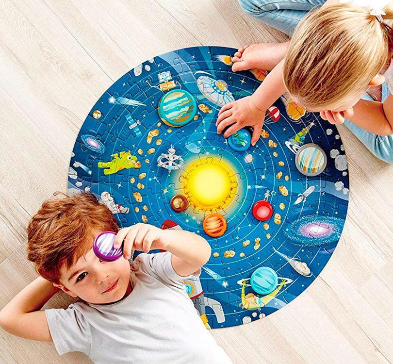 Puzzle Sistema solar Hape - manodesantaoficial