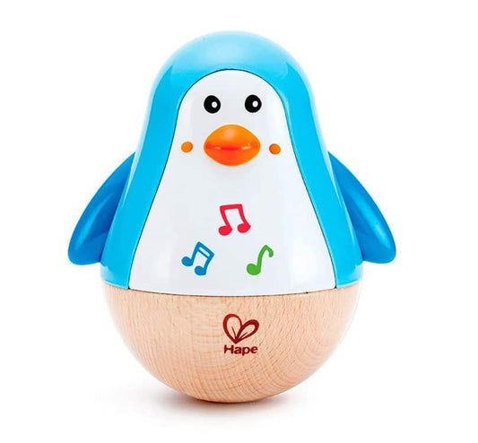 Tentetieso musical pingüino Hape - manodesantaoficial